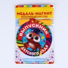 Медаль-магнит на ленте на Выпускной «Выпускник детского сада», d=8.5 см - Фото 8
