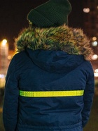 Светоотражающая лента-наклейка, 2.5 см, 1±0.1 м, жёлтая - Фото 5