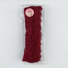 Кружево гипюровое, 40 мм × 9 ± 0,5 м, цвет бордовый - Фото 5