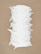 Кружево гипюровое, 100 мм, 6.8±0.5 м, цвет белый - Фото 3