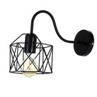 Бра 2530/1 E27 40 Вт черный 12×16 см - Фото 1