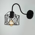 Бра 2530/1 E27 40 Вт черный 12×16 см - Фото 2