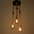 Светильник BayerLux 2605/3 E27 40Вт черный 30x30x19-119 см - фото 24238608