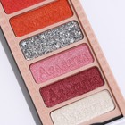 Палетка теней для век с шиммером 10 цветов 7333013