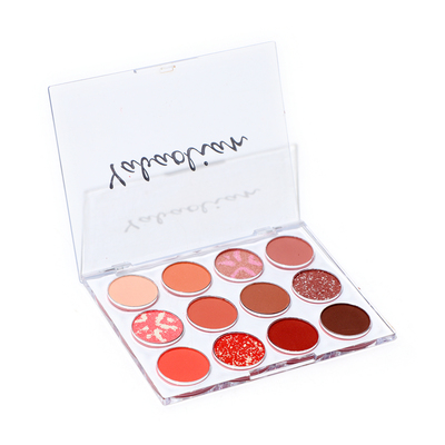 Палетка теней для век с шиммером 12 цв. МИКС