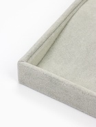 Подставка универсальная QF, 10 крючков и 11 полос для колец, 35×24×3 см, серая - Фото 4