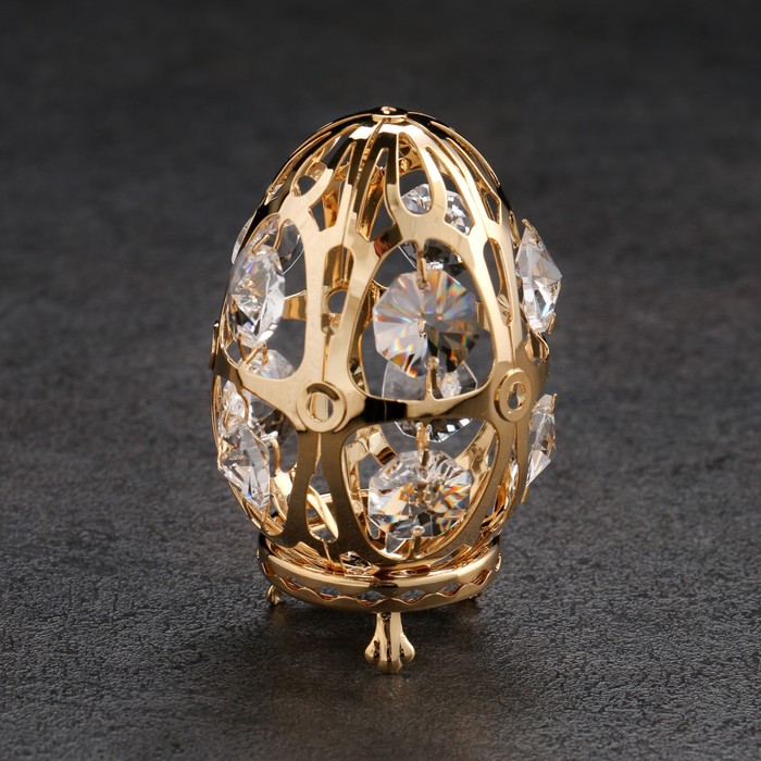 Сувенир "Яйцо" с кристаллами