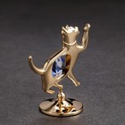 Сувенир "Кошка" с кристаллами - фото 318787000