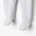 Комбинезон утеплённый для девочки, цвет серый, рост 62 7704648