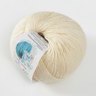 Пряжа "Baby Wool" 40% шерсть, 40% акрил, 20% бамбук 175м/50гр (01) - Фото 2