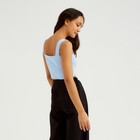 Топ женский MINAKU: Basic line, цвет голубой, размер 42 - Фото 2