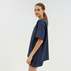 Костюм женский (футболка, шорты) MINAKU: Casual Collection цвет графит, размер 42 - Фото 5