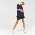 Костюм женский (футболка, шорты) MINAKU: Casual Collection цвет графит, размер 44 7574348 - фото 13237514