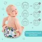 Многоразовый подгузник «Совы», 3-15 кг, Крошка Я 7135810 - фото 16101666