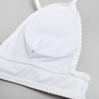 Купальник женский раздельный MINAKU со сборками цвет белый, размер 42 - Фото 10