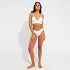 Купальник женский раздельный MINAKU со сборками цвет белый, размер 44 - Фото 2