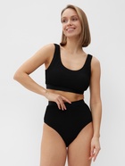 Купальник женский раздельный MINAKU с топом цвет чёрный, размер 50 - Фото 1