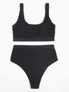 Купальник женский раздельный MINAKU с топом цвет чёрный, размер 50 - Фото 7