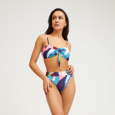 Купальник женский раздельный MINAKU разноцветный, размер 46