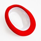 Шляпа женская MINAKU "Летняя" цвет бежевый/красный, р-р 56-58 - фото 25426913