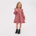 Платье детское KAFTAN "Цветы", р. 36 (134-140), розовый - Фото 4