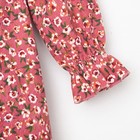 Платье детское KAFTAN "Цветы", р. 36 (134-140), розовый - Фото 8