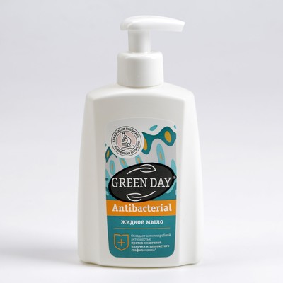Мыло жидкое GREEN DAY, антибактериальное, 280 г
