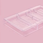 Форма для шоколада «Кора дерева», пластик, 20×12×2.5 см, 4 ячейки 8.5×2.1×0.8 см, прозрачная - Фото 3