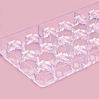 Форма для конфет и шоколада KONFINETTA «Секрет», 27.5×17.5×2.5 см, 21 ячейка 2.5×2.2×2 см, пластик, прозрачная - Фото 12