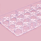 Форма для конфет и шоколада KONFINETTA «Секрет», 27.5×17.5×2.5 см, 21 ячейка 2.5×2.2×2 см, пластик, прозрачная - Фото 6