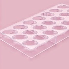 Форма для конфет и шоколада KONFINETTA «Бесконечность», 27.5×17.5×2.5 см, 21 ячейка 3.5×2×1.2 см, пластик, прозрачная - Фото 4