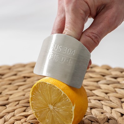 Защитная пластина для пальцев при нарезке Доляна, нержавеющая сталь