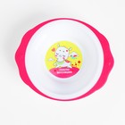 Набор детской посуды «Люблю вкусняшки», тарелка на присоске 250мл, вилка, ложка - Фото 2