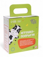 Мяч - прыгун с рожками ZABIAKA «Львенок», d=45 см, голубой 7350270 - фото 16672168