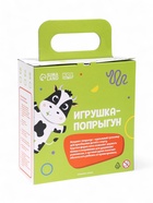 Мяч - прыгун с рожками ZABIAKA «Панда», d=45 см, бирюзовый 7350276 - фото 16672175