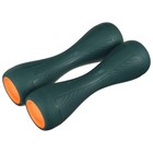 Гантель пластиковая ONLYTOP, 2 шт., 2 кг, цвет тёмно-зелёный - Фото 2