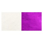 Поталь в книжке 8 х 8,5 см, 100 листов, фольгированная фиолетовая - фото 24565513