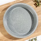 Форма для выпечки «Элин Мрамор. Круг», d=24 см, антипригарное покрытие, цвет серый - Фото 2