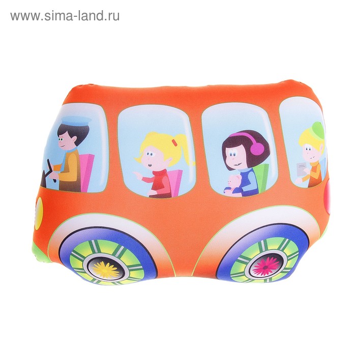 Мягкая игрушка-антистресс "Автобус 03" - Фото 1