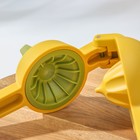 Соковыжималка ручная Доляна Juicer, жёлтая, зелёная - Фото 4