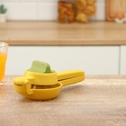 Соковыжималка ручная Доляна Juicer, жёлтая, зелёная - Фото 6
