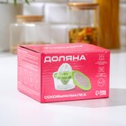 Соковыжималка Доляна Freshbo, с контейнером и насадкой, цвет зелёный - Фото 10
