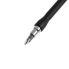 Вороток-отвертка с набором бит ЛОМ, Г-образный, 11 предметов - Фото 5