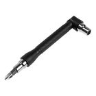 Вороток-отвертка с набором бит ЛОМ, Г-образный, 11 предметов - Фото 6