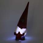 Новогодняя игрушка «Симпатичный гномик», 35см, светящийся в темноте, на новый год - Фото 5