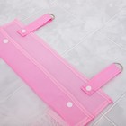 Сетка для хранения игрушек в ванной, цвет розовый - фото 6548585