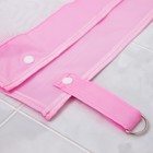 Сетка для хранения игрушек в ванной, цвет розовый - фото 6548586