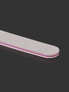 Пилка для ногтей «Premium», прямая, 100/180 грит, 18 см, серая - Фото 2