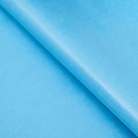 Бумага тишью жемчужная, светло-синяя, 50 х 66 см
