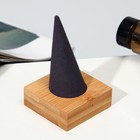 Подставка под кольцо 5×5×8, конус, графитовый, бежевый 7339286 - фото 16902553